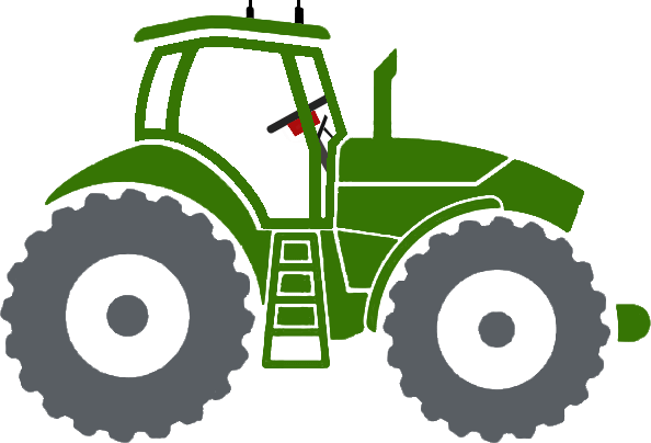 Ilustración de maquinaria agrícola